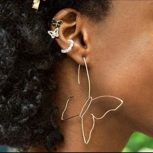 Dangle Butterfly earrings